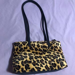 Leopard Print Shoulder Bag